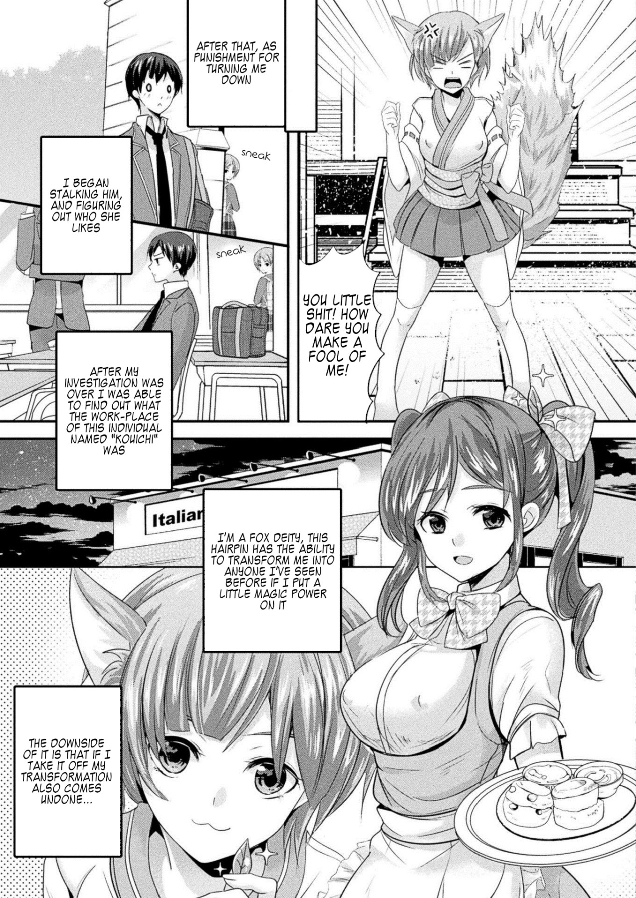 Hentai Manga Comic-The Love Wish Granting Fox-Read-3